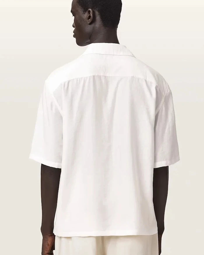 AllSaints erkek viskoz gömlek PURLEY
