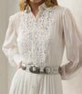 White Embroidered Seymour Dress
