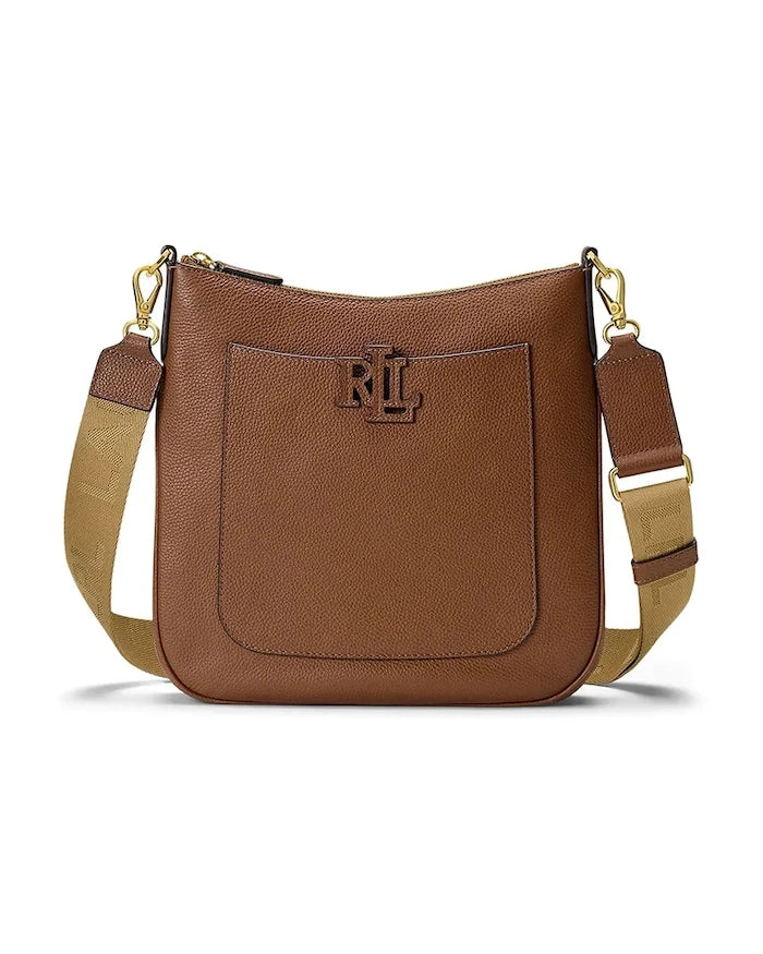 Lauren Ralph Lauren kadın deri crossbody çanta