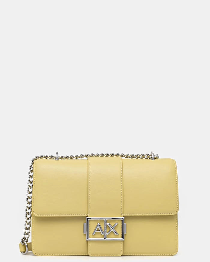 Armani Exchange kadın crossbody çanta, suni deriden
