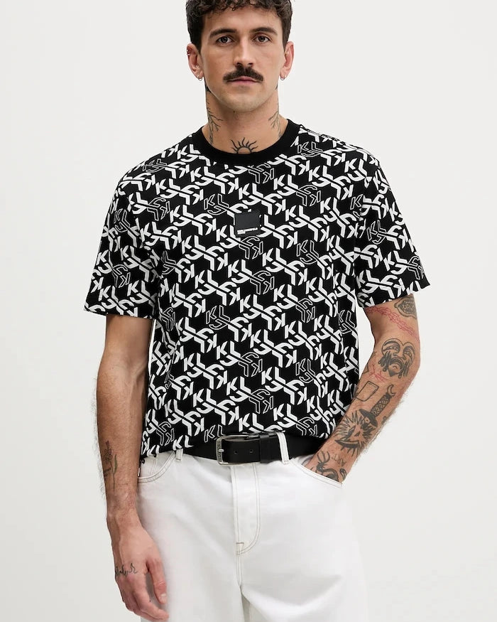 Karl Lagerfeld Jeans Pamuklu Tişört