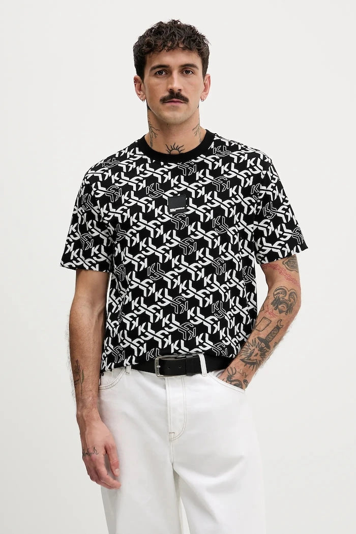 Karl Lagerfeld Jeans Pamuklu Tişört