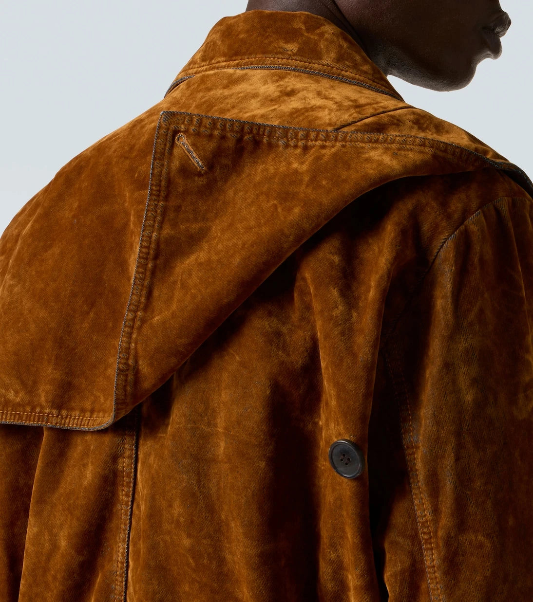 Dries Van Noten - Vassel belted cotton biker jacket