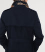 Blue Mid-Length Kensington Heritage Trench Coat