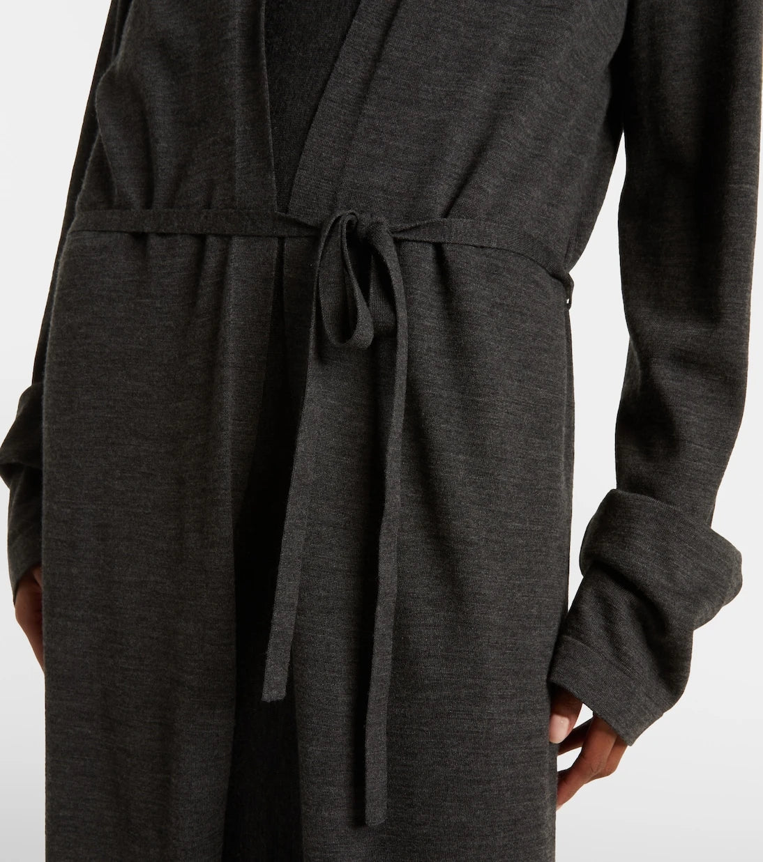 Khaite - Alek wool wrap cardigan