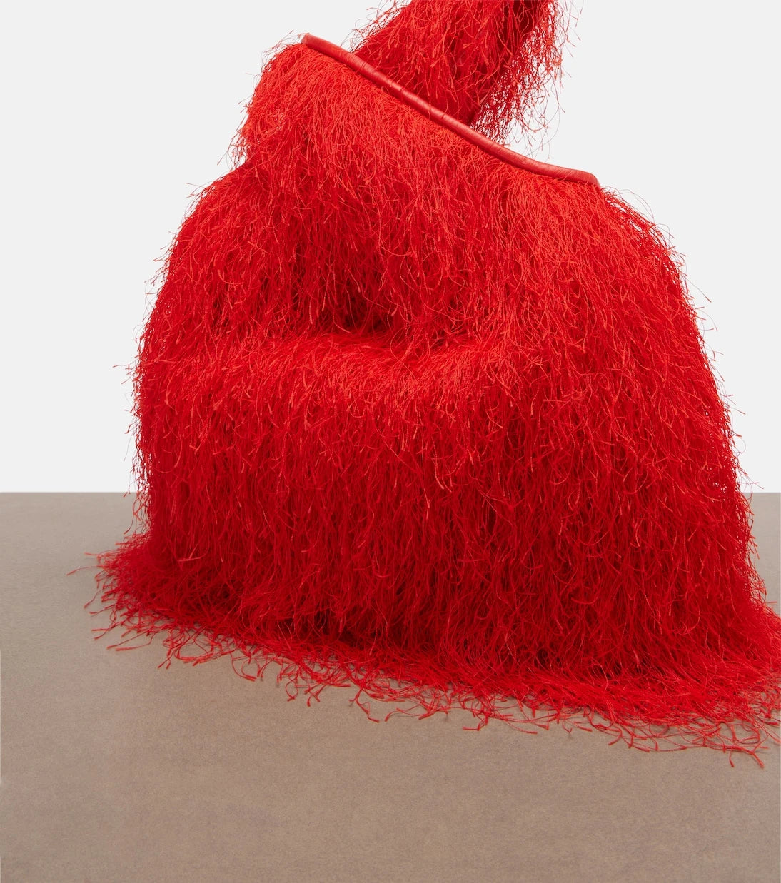 Dries Van Noten - Marche Medium fringed top-handle bag