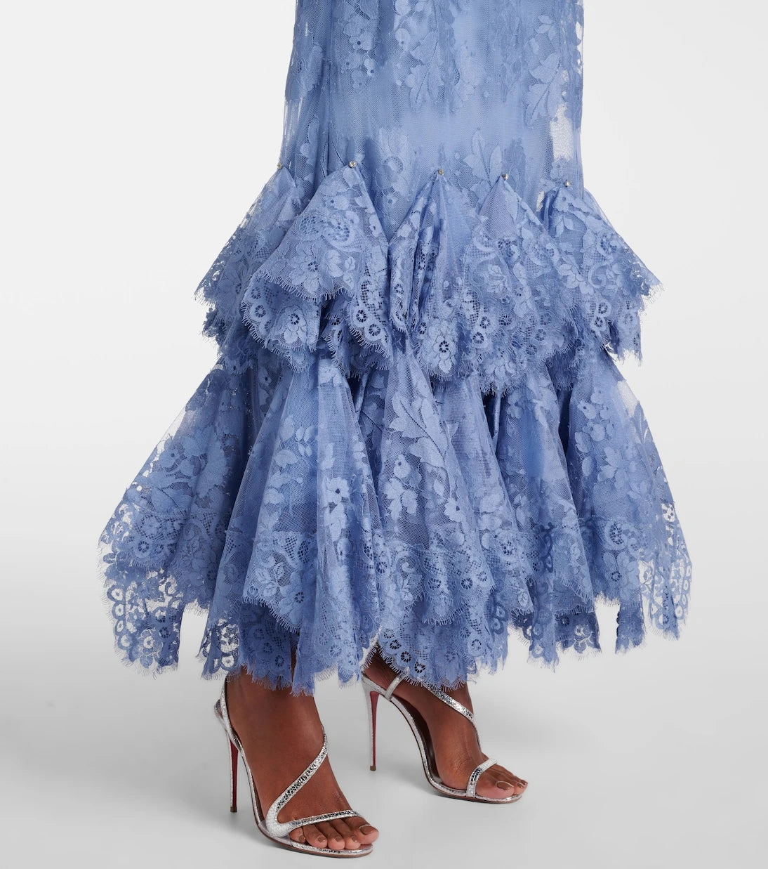 Zimmermann - Eden ruffled lace gown
