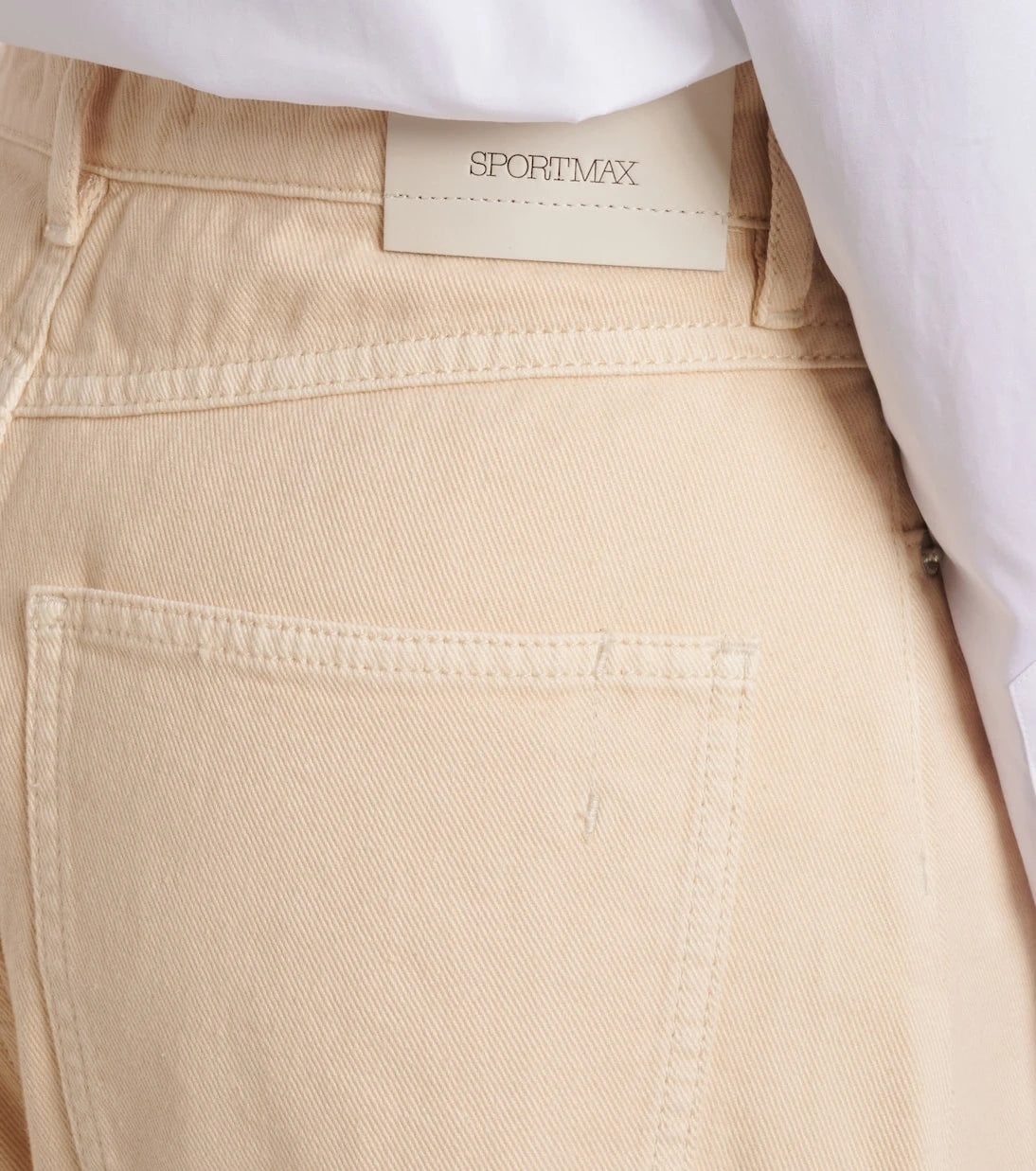 Sportmax - Siamese high-rise wide-leg jeans