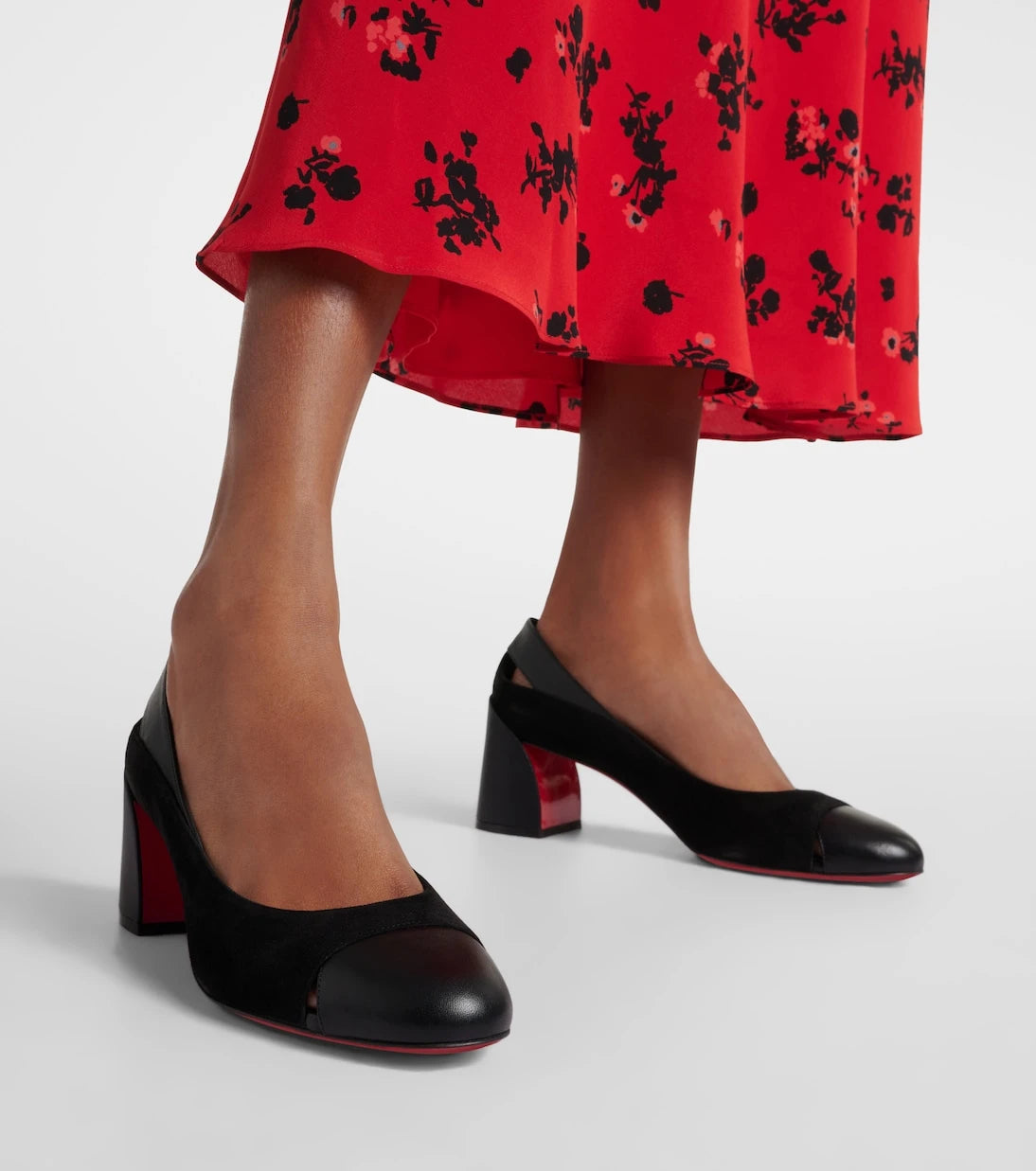 Christian Louboutin - Miss Duvette leather pumps