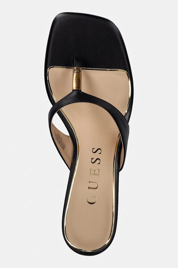 Кожени джапанки Guess YAIZA