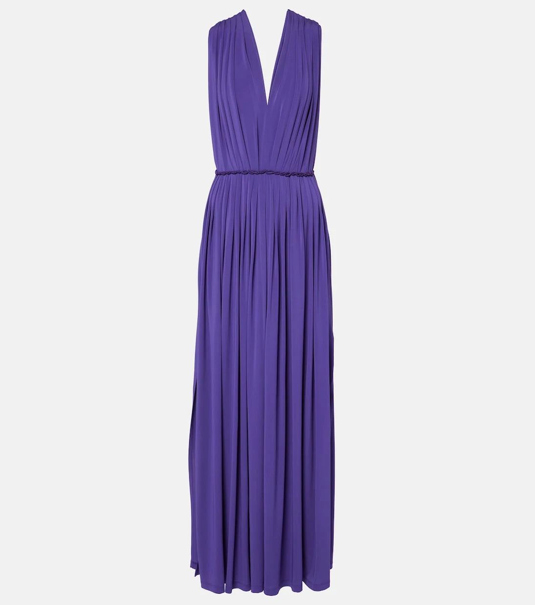 Max Mara - Walter pleated jersey maxi dress
