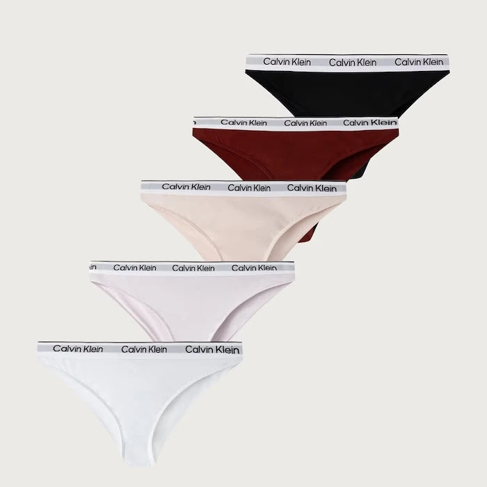 Çocuklar için pamuklu elastan bikini 5 adet