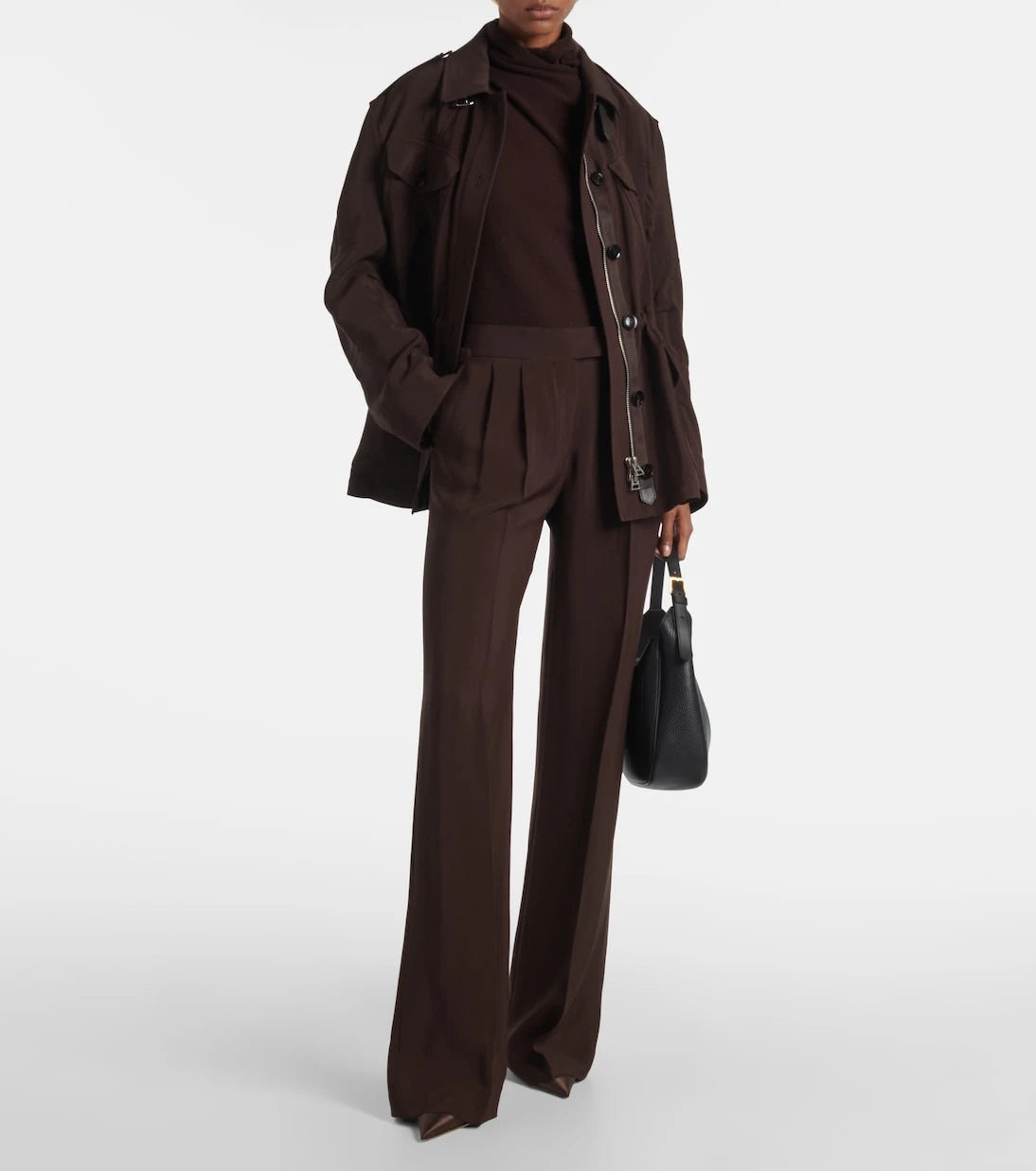 Tom Ford - Cashmere and cotton turtleneck sweater