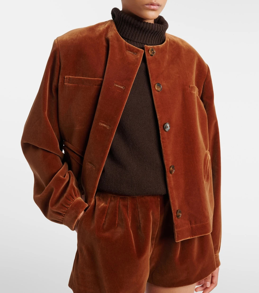 Blazé Milano - Gliss cotton velvet jacket