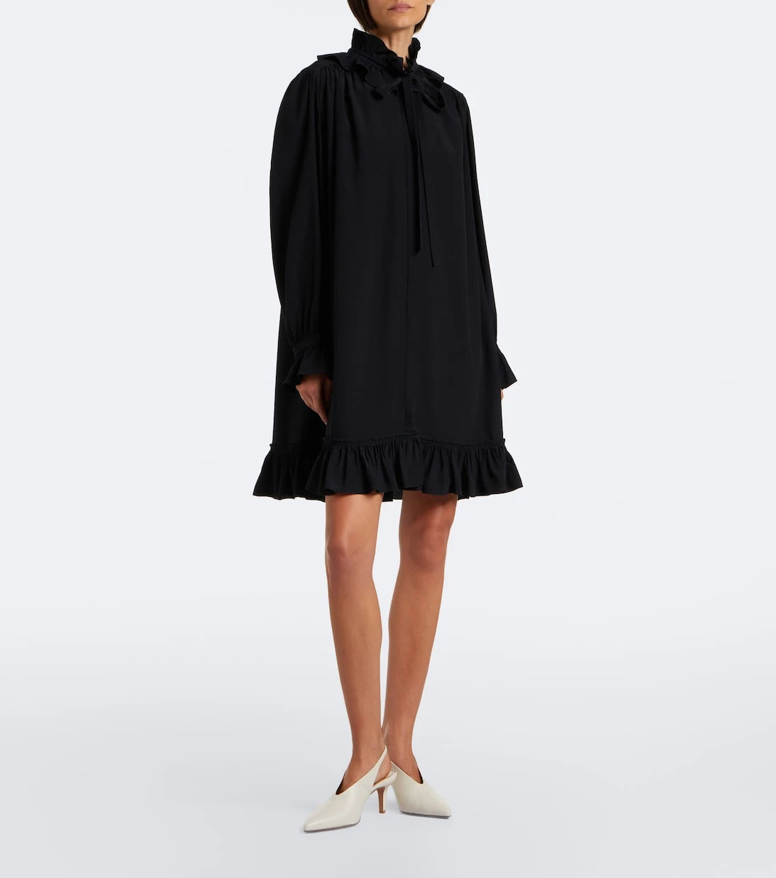 Chloé - Leather slingback pumps
