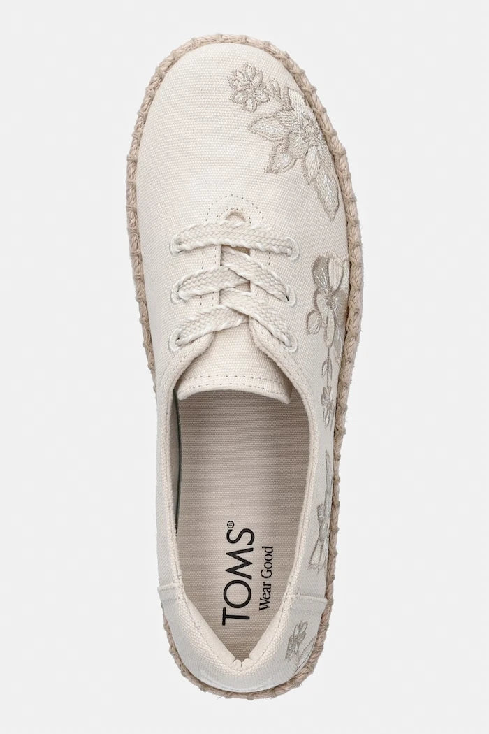 Toms Kadın Platform Espadril VALENCIA LACE UP