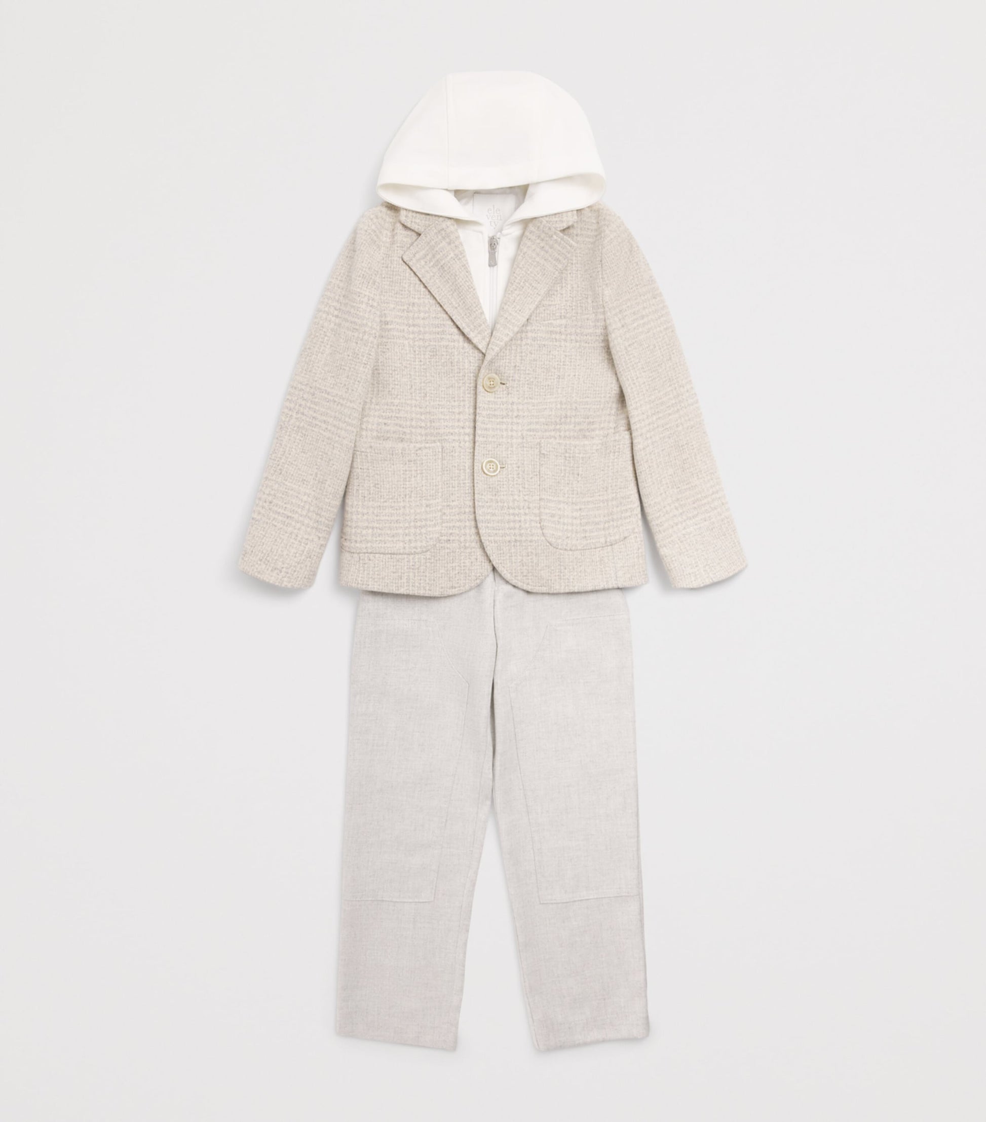 Eleventy Kids Cotton-Blend Straight Trousers (2-16 Years)