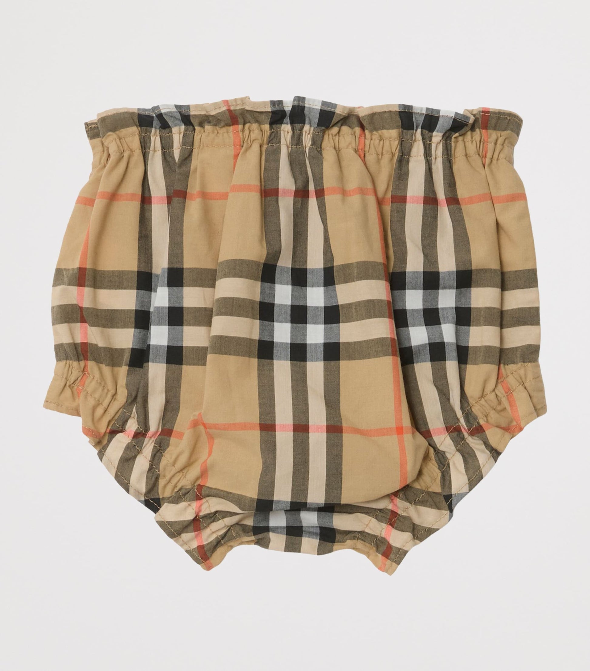 Burberry Kids Cotton Check Dress with Bloomers (1-18 Months)