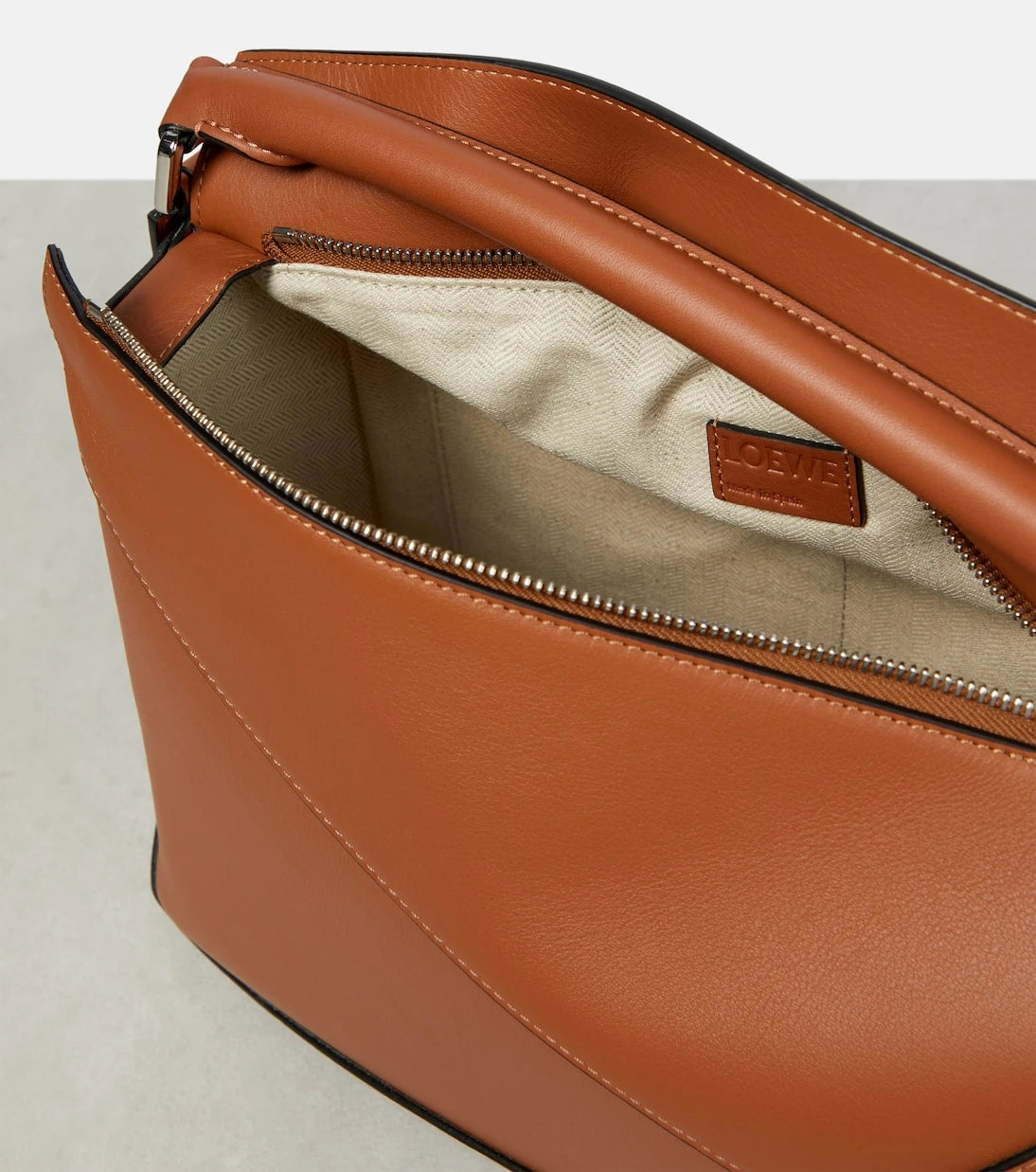 Loewe - Puzzle Edge Medium leather tote bag