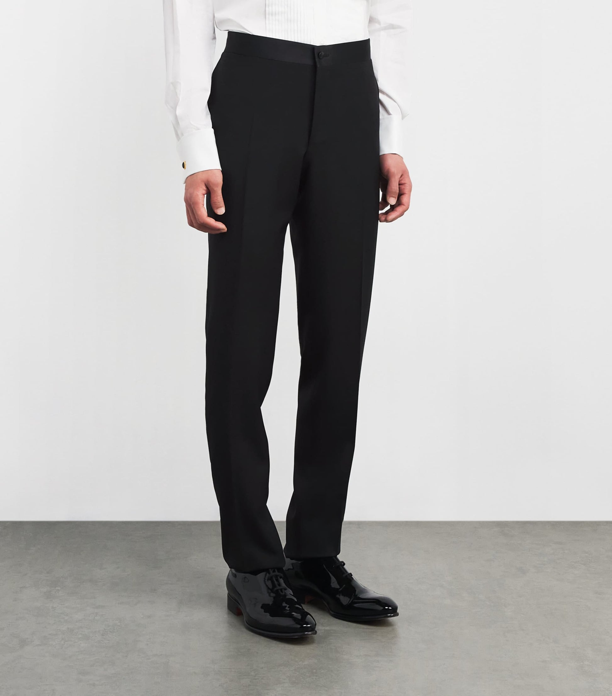 Wool Tuxedo Trousers