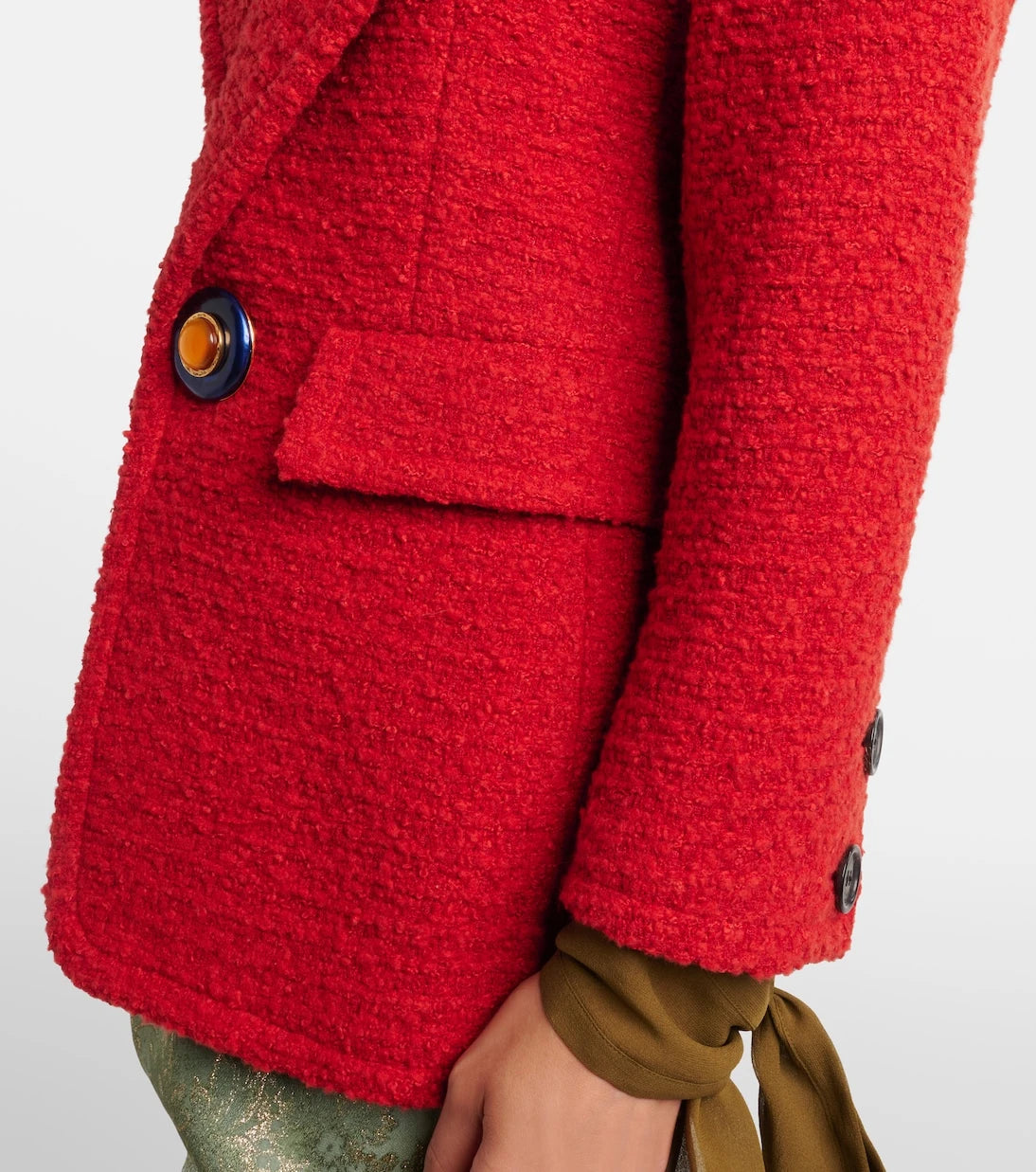 Saint Laurent - Wool and silk-blend tweed jacket