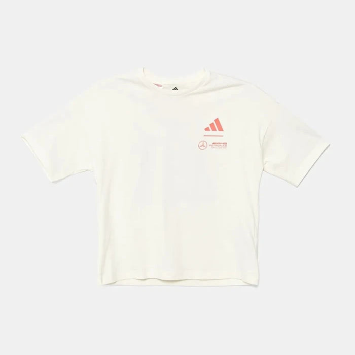 Детска памучна тениска adidas Performance MERCEDES
