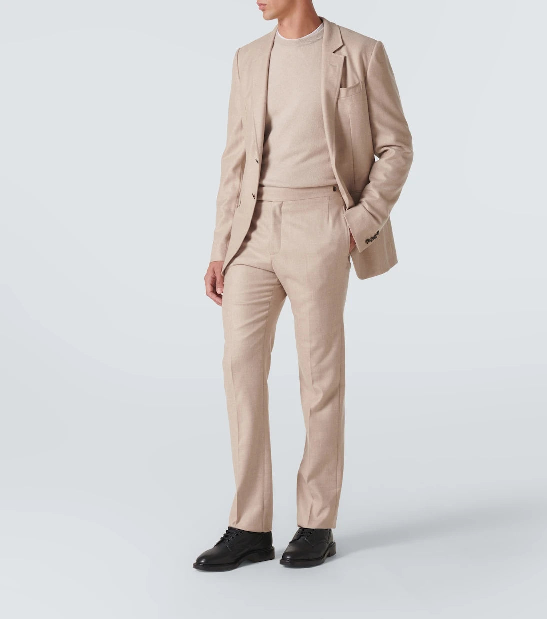 Gabriela Hearst - Irving wool and cashmere flannel suit jacket