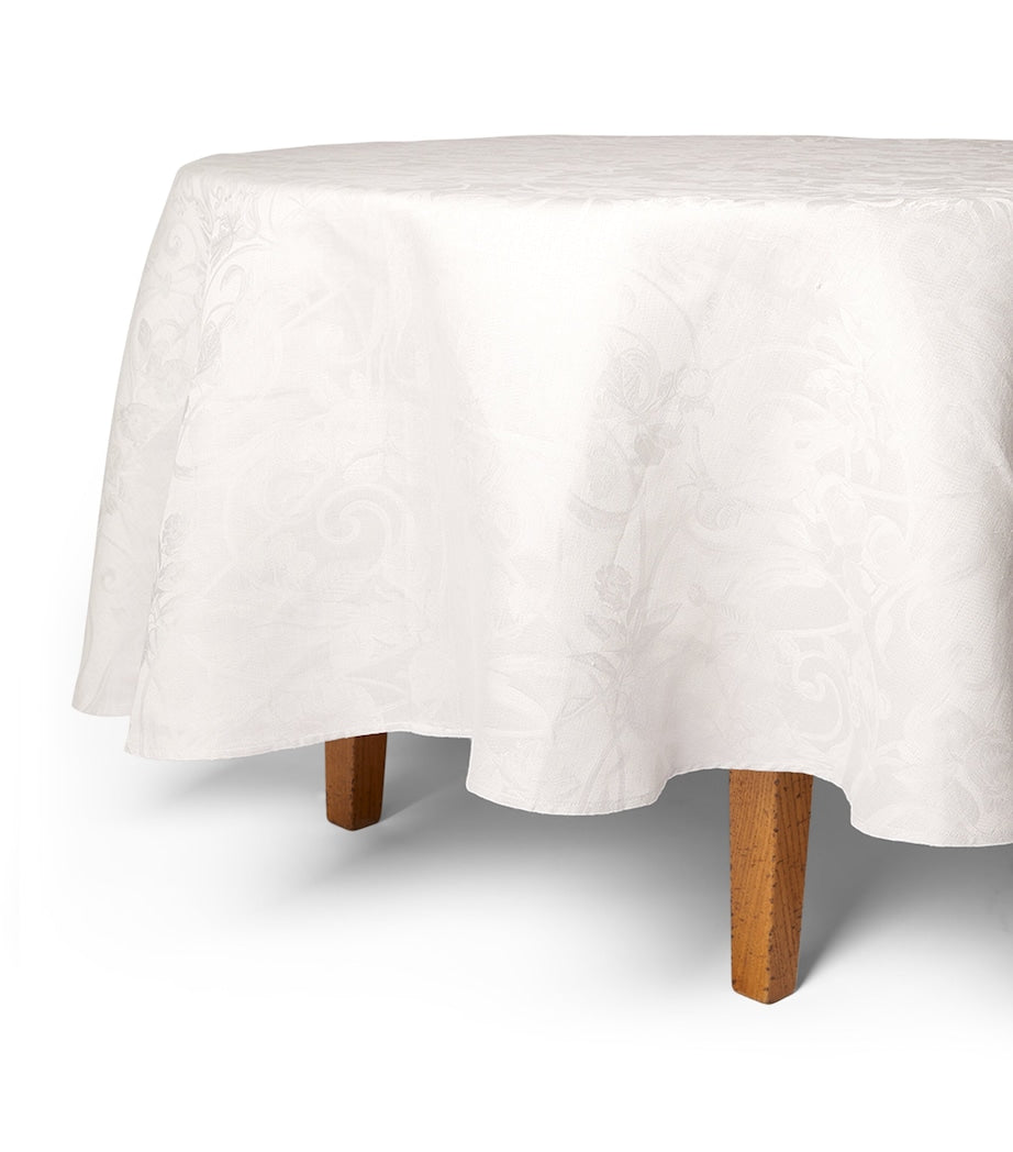 Le Jacquard Français Linen Tivoli Round Tablecloth (240cm)