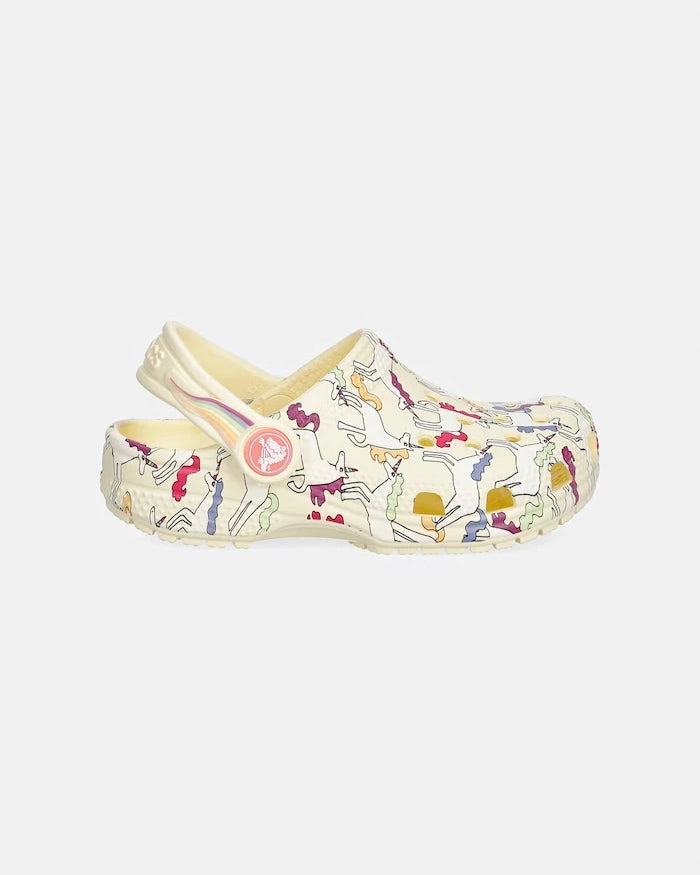 Crocs CLASSSIC UNICORN GRAPHIC CLOG T Çocuk Terlik