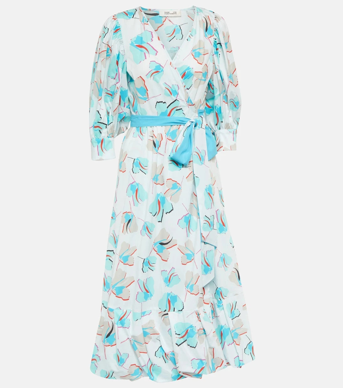 Diane von Furstenberg - Roxanna wrap midi dress