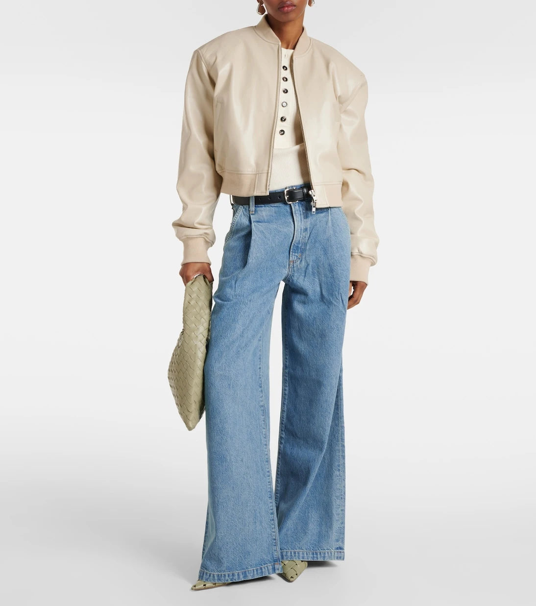 Agolde - Ellis mid-rise wide-leg jeans