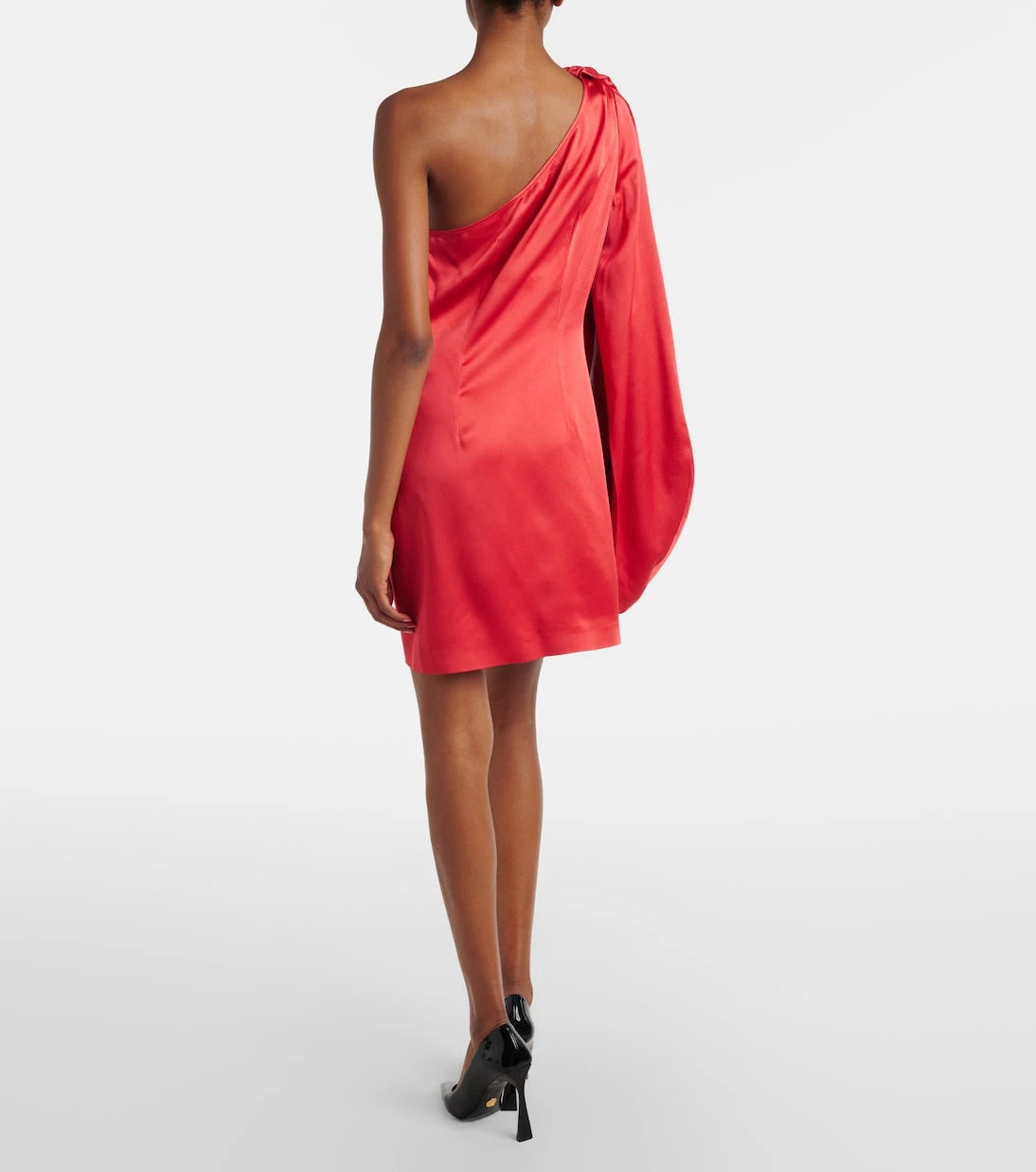 Stella McCartney - One-shoulder satin minidress
