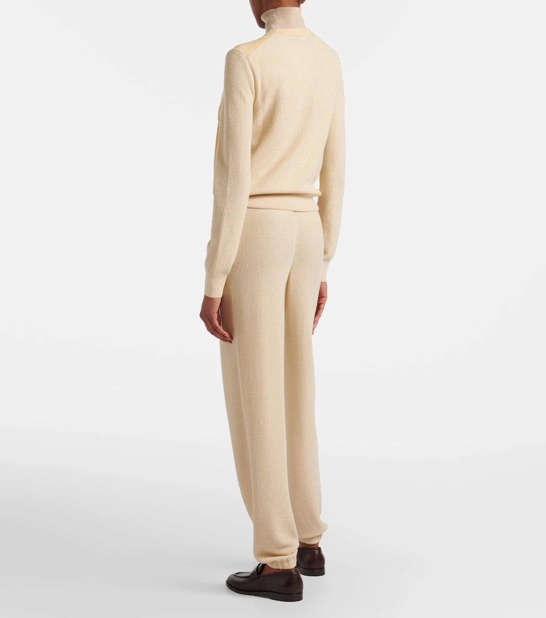 Loro Piana - Acacia cashmere and silk sweatpants