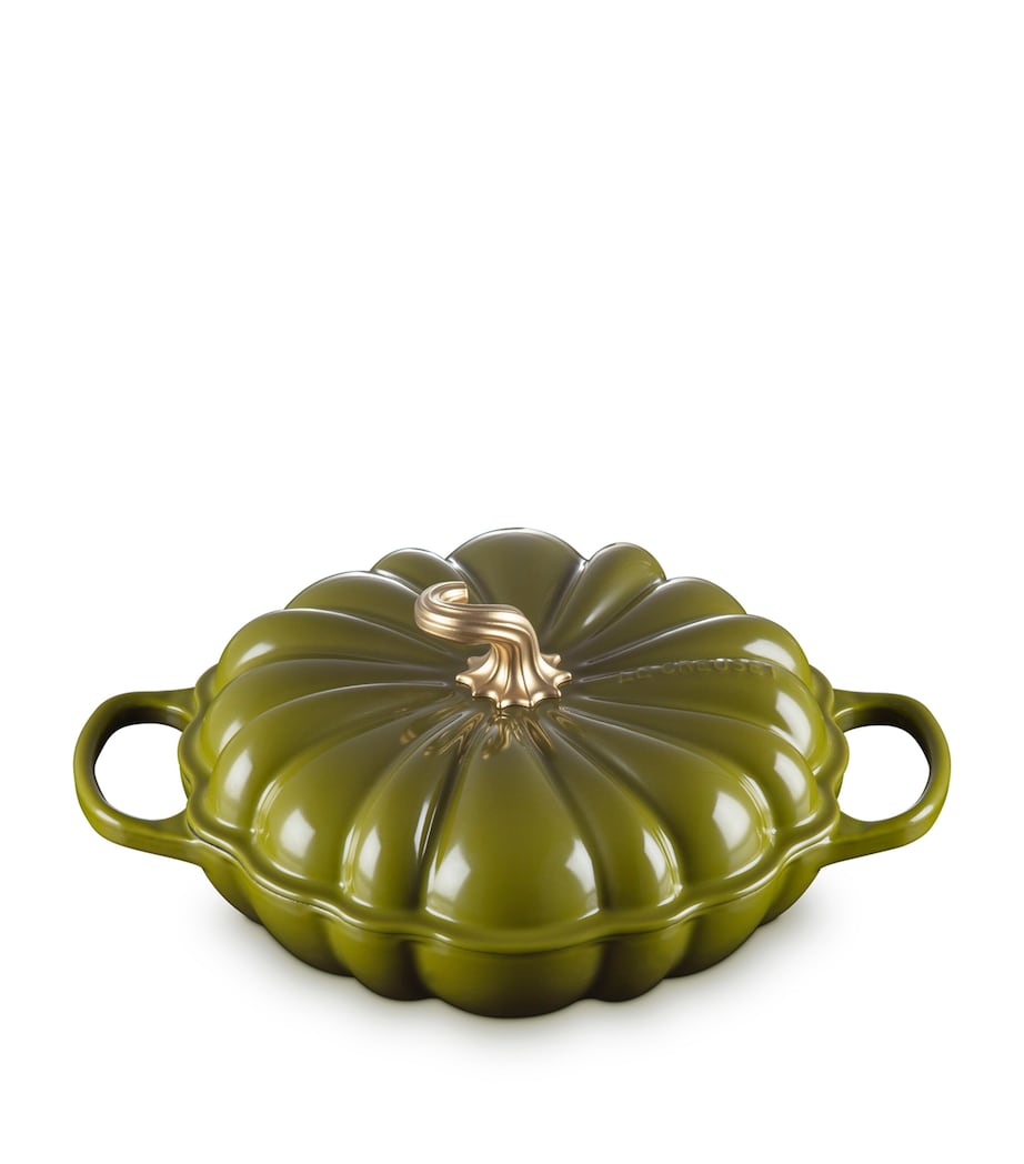 Cast Iron Pumpkin Shallow Casserole Dish (28cm)