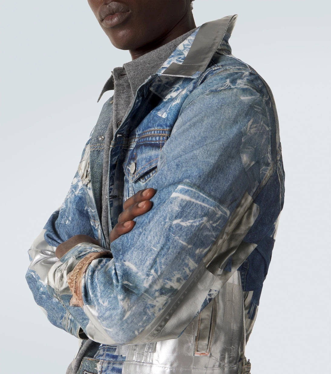 Acne Studios - Printed denim jacket