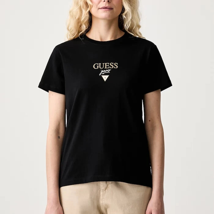 Guess Jeans çocuk pamuk ve elastan tişört