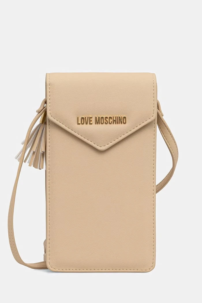 Love Moschino kadın suni deri kılıf