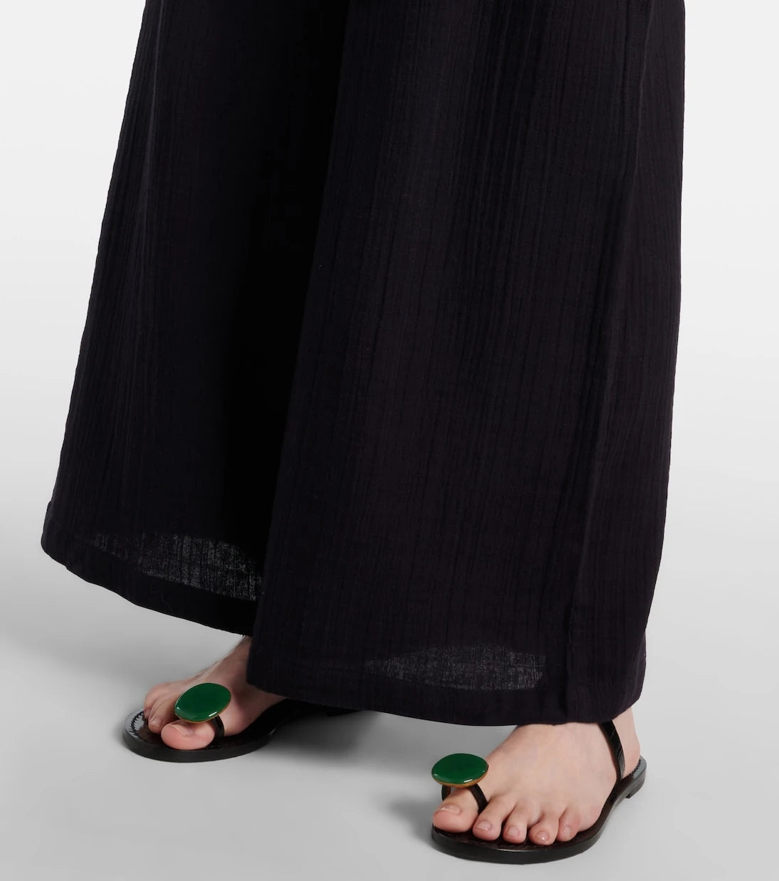 Melissa Odabash - Naomi strapless cotton jumpsuit