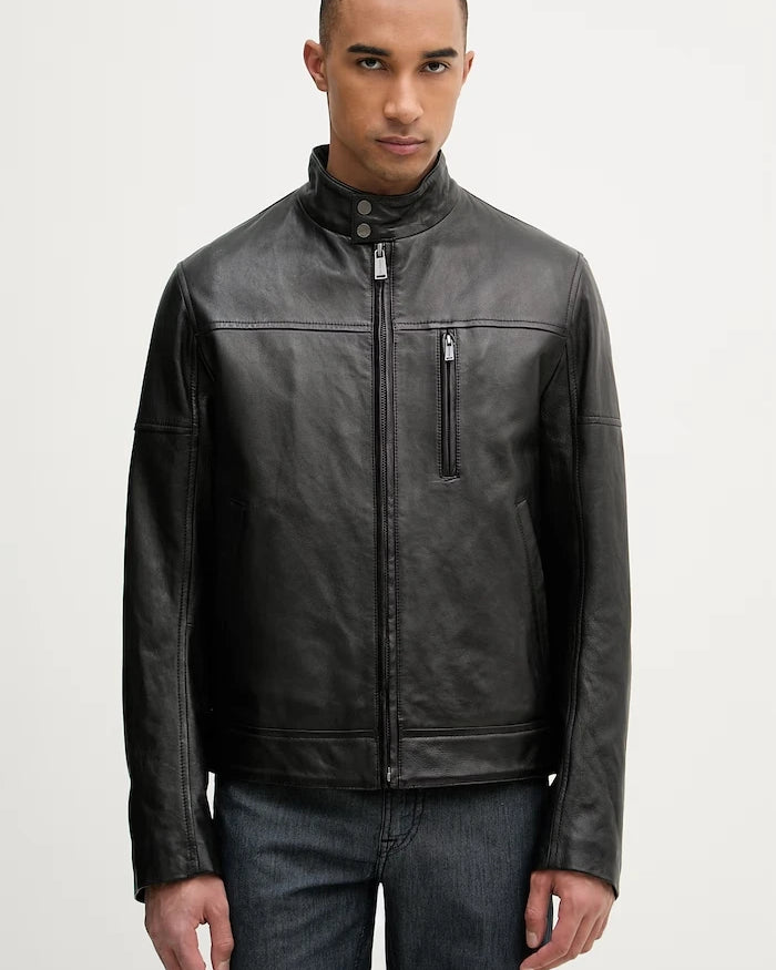 Trussardi преходно яке мъжко кожено