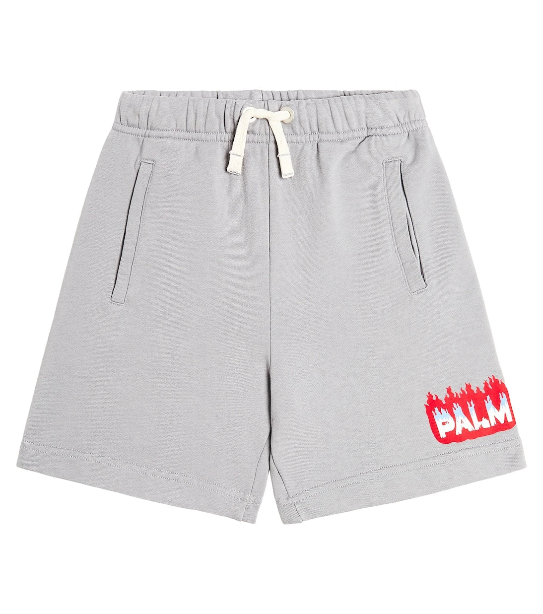 Palm Angels Kids - Logo cotton jersey shorts