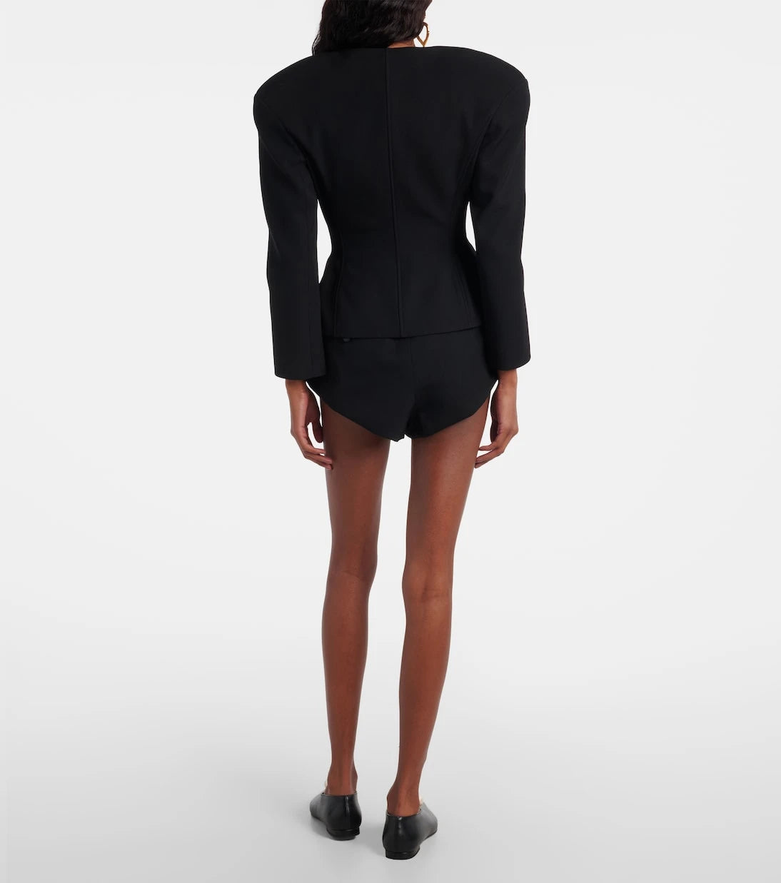 Magda Butrym - Peplum wool cardigan