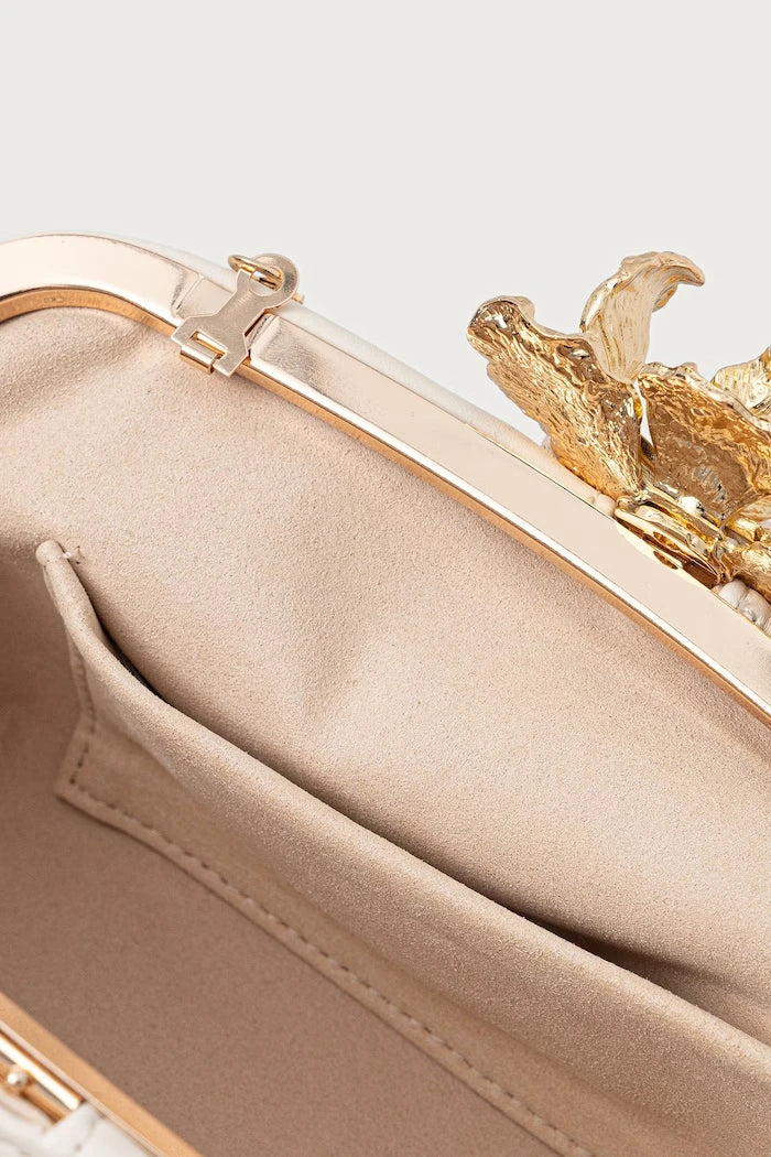 Marella Kadın Deri Görünümlü Clutch MLAABETE