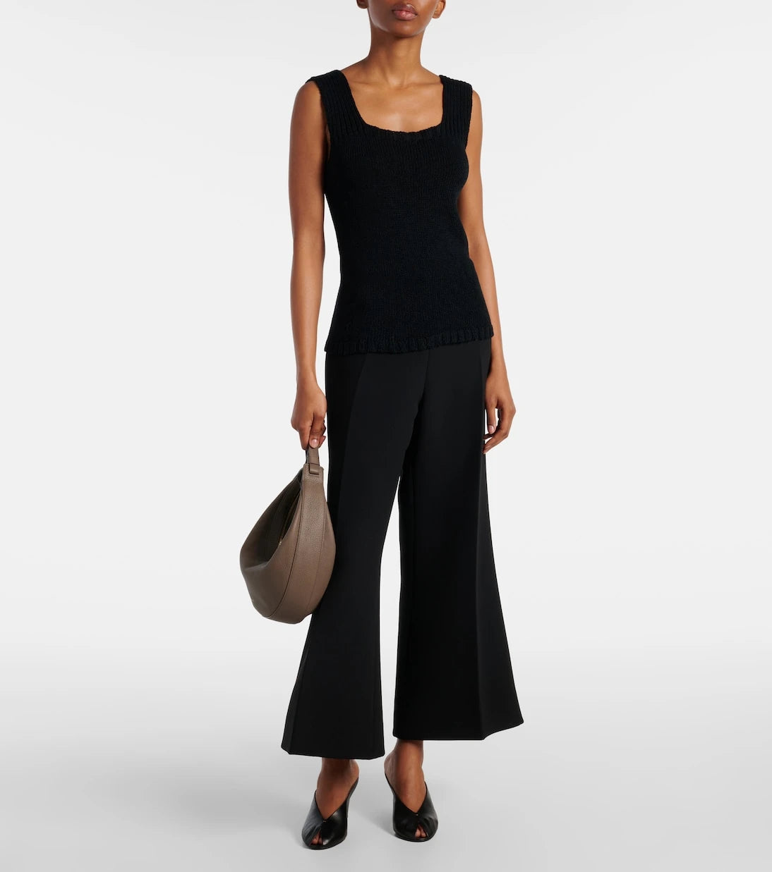 Khaite - Wil knitted cotton top