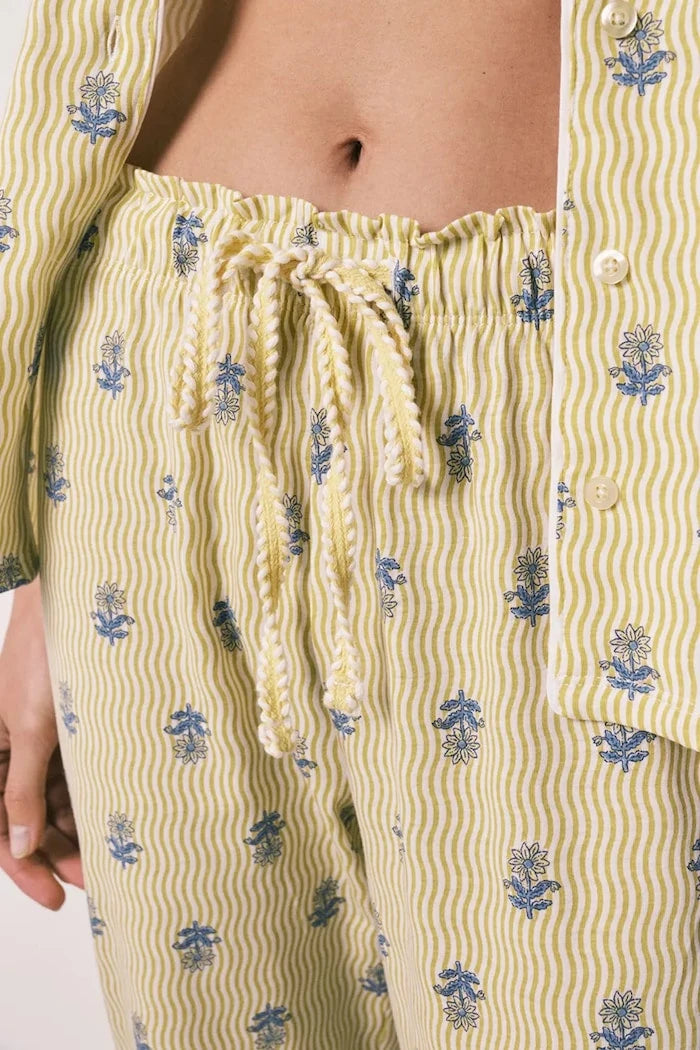 women'secret kadın pamuklu iki parçalı pijama