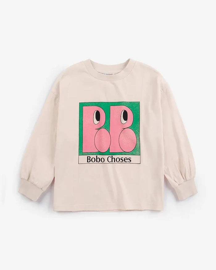 Bobo Choses çocuklar için pamuklu uzun kollu bluz