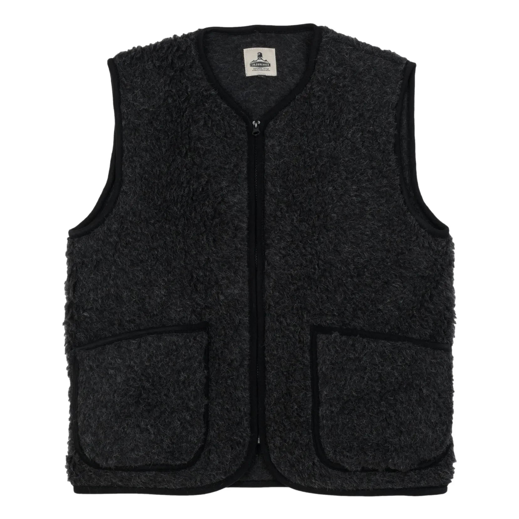 Coldbreaker - Pepitko Sleeveless Jacket | Black