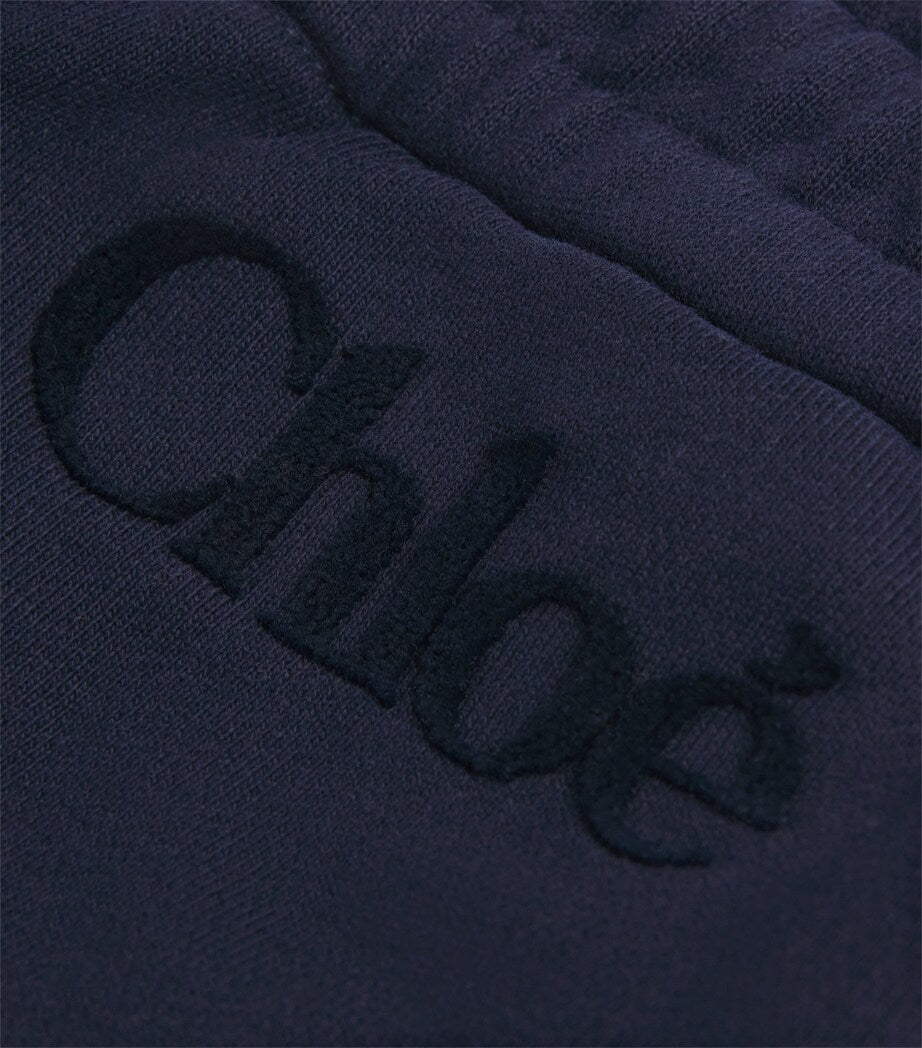 Chloé Kids Cotton Logo Sweatpants (4-5 Years)