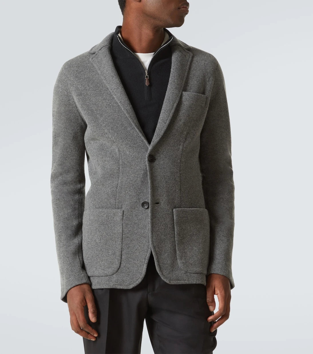 Arch4 - Mr Poole wool and cashmere cardigan