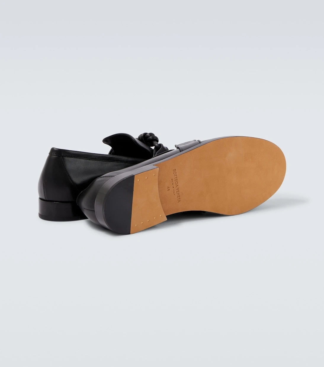 Bottega Veneta - Astaire Knot leather loafers