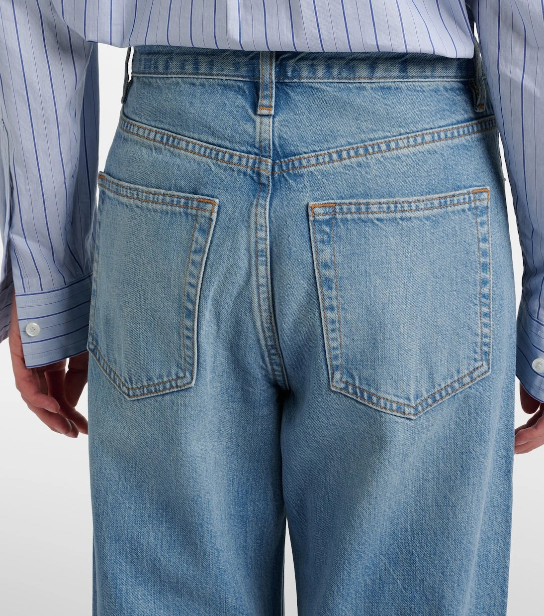 Frame - Off Duty wide-leg jeans